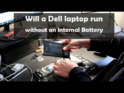Will a Dell Inspiron Laptop run with Internal Battery unplugged