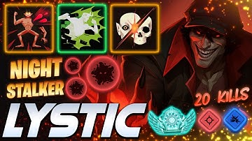 Lystic Drifter NIGHT STALKER 20 KILLS - Deadlock Pro Gameplay & Guides [Watch & Learn]