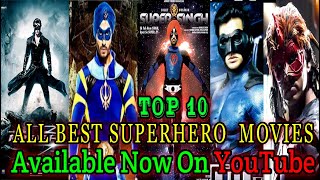top 10 best superhero movies | best superhero movies of all time | sci-fi movies in hindi |superhero