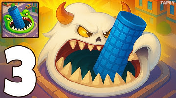 🕳️Hole.io Gameplay Walkthrough Part 3 – Bigger Hole, Bigger Damage (Android,iOS)