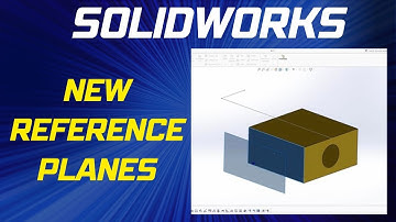 How to Make new Reference Planes in SOLIDWORKS - SolidWorks Beginner