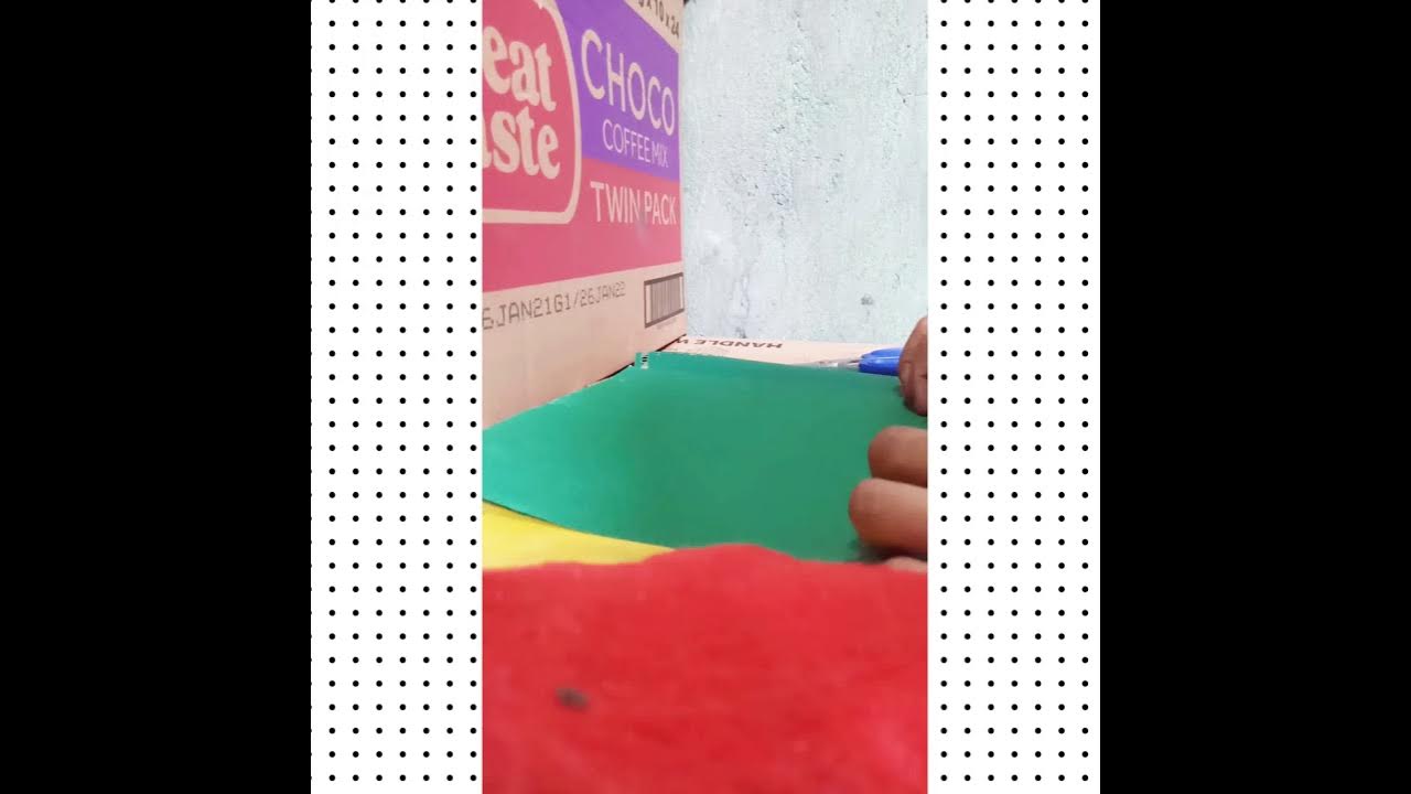 making puni art made from colored paper!! YouTube