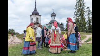 Русская народная игра &quot;Дударь&quot;. Играют жители деревни Морщихинская Архангельской области.