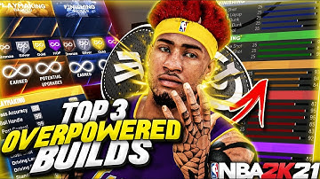 TOP 3 BEST DEMIGOD BUILDS IN 2K21 *AFTER PATCH 5* STAX REVEALS THE BEST BUILDS IN 2K21 ALL POSITIONS