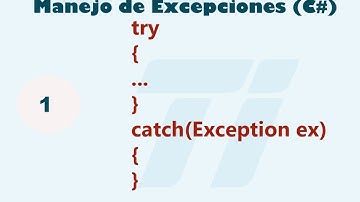 Manejo de Excepciones en C# TRY CATCH. (Control de Errores) | Parte 1 - Tutorial 2014