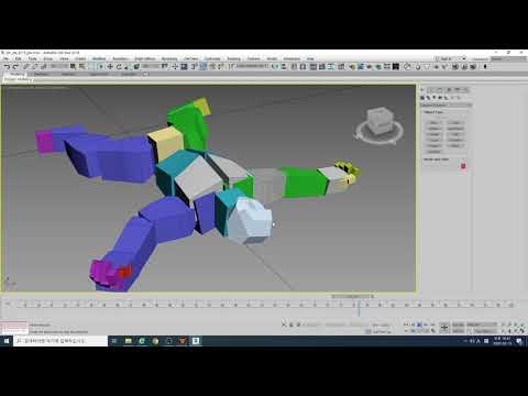 [3D MAX]- 죽기 애니메이션 핵심포인트!! (Die animation)