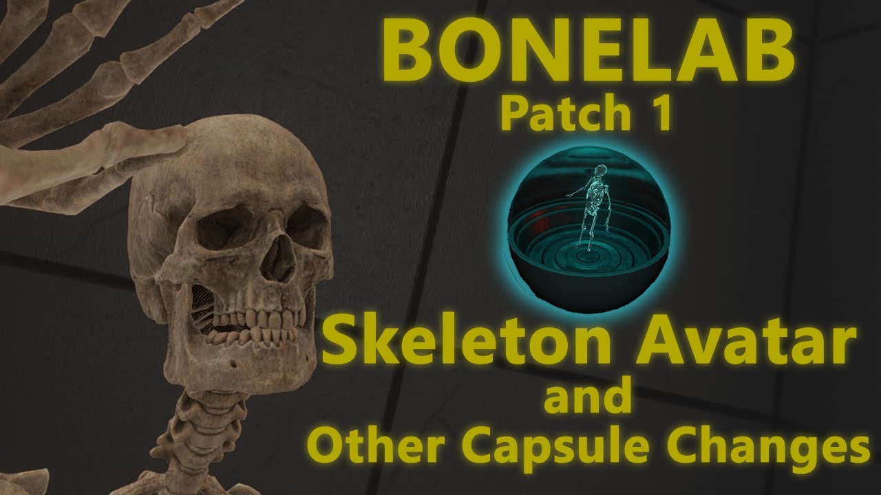 BONELAB Patch 1 Skeleton Avatar and Other Capsule Changes YouTube