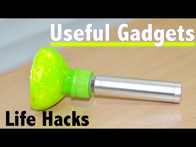 5 Useful Gadgets YOU can Make at Home - Life Hacks 