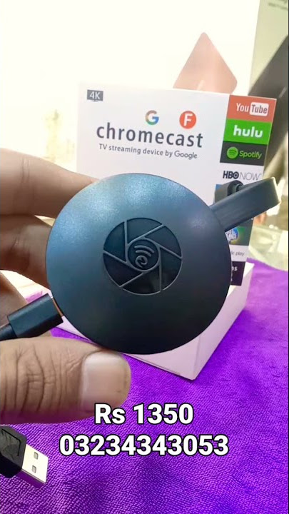 Chromecast TV device by google 03234343053