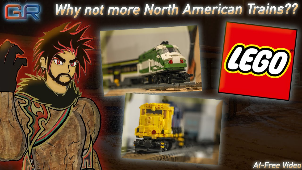 Почему LEGO не выпускает больше поездов, созданных по мотивам североамериканских моделей?