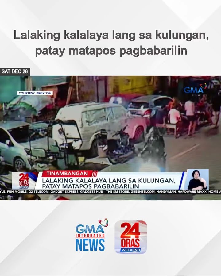 Lalaking kalalaya lang sa kulungan, patay matapos pagbabarilin | 24 Oras Weekend
