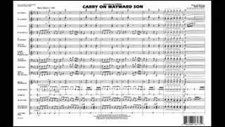 Carry On Wayward Son by Kerry Livgren/arr. Michael Sweeney Resimi