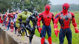 AVENGERS SUPERHERO STORY, MARVEL'S SPIDER MAN 2 VS HULK, VENOM VS SPIDEY, HULK VS CAPTAIN AMERICA