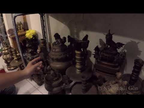 Video Hàng trăm bộ lư đồng cổ trong căn nhà ọp ẹp của thanh... - youtube
