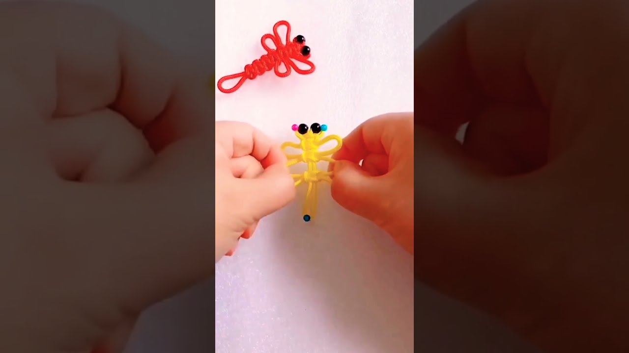 How To Make A Decorative Paracord Dragonfly Tutorial