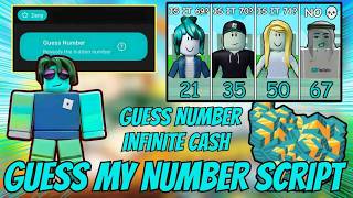 Guess My Number Script No Key Infinite Cash Buy All Dupe 2026