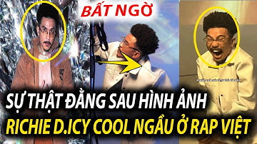 NGỠ NGÀNG: một Richie D.icy KHÁC XA so với tạo hình CỰC NGẦU trên sân khấu RapViet | 2H TIVI