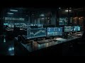 Trading Floor After Hours Ambience 📉💻 | Calm Financial Systems White Noise for Sleep &amp; Anxiety