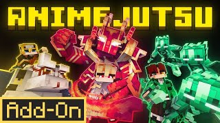 Mcpe Anime Jutsu Addon 50 New Anime & Jutsu Features Added To Your Mcpe Minecraft World