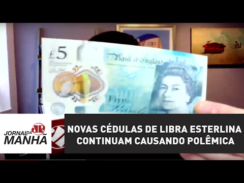 Vídeo: Quando a nota de cinco libras mudou?
