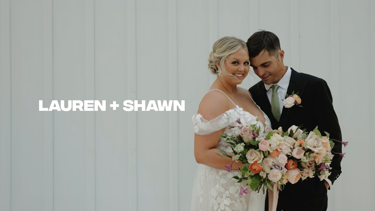 Beautiful Wedding at Little Lights On The Lane || Lauren + Shawn || Teaser Film