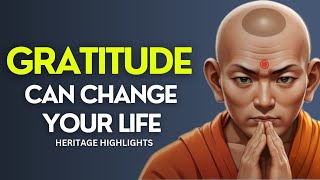 How Gratitude can change your life | Buddhism in english