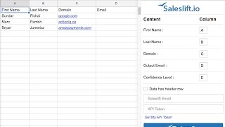 Adapt Seeker - Google Sheets Email Finder