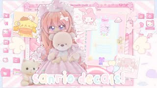 PART 2] 🌷Cute Sanrio Decals/Decal Id ✨ For your Royale High Journal 