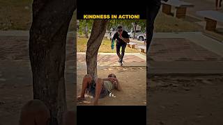 Stranger Gave Him Second Life 😳🖤 #kindness #love #help #shorts