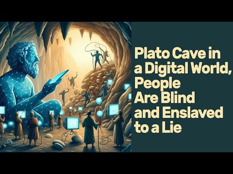 Plato Cave in a Digital World, People Are Blind and Enslaved to a Lie