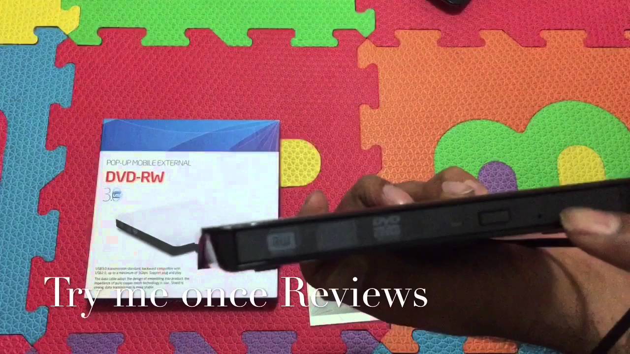 VicTsing External DVD RW Drive Review Try me Once Reviews YouTube