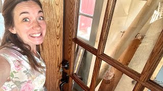 MY CUSTOM AMISH DOORS ARE FINISHED | Exciting Updates at my Fixer Upper House