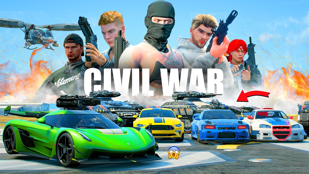 SEMUA GUNDAM OCONNER BERKUMPUL UNTUK MELAWAN MEREKA - GTA 5 ROLEPLAY