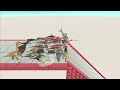 Speed race with all ARBS units. Steep slope course! - Animal Revolt Battle Simulator