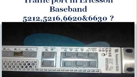 How to configure the Ethernet Traffic LAN port in Ericsson Baseband for 2G,3G,4G &5G technologies?