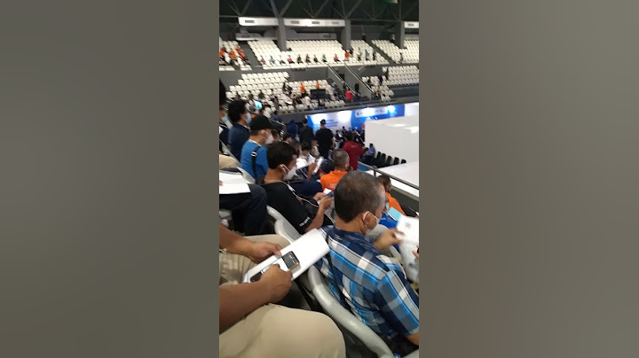 Suasana Vaksin BUMN di GBK || tennis Indoor Senayan