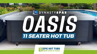 11 Seater Luxury Hot Tub Sale | Family Island Oasis