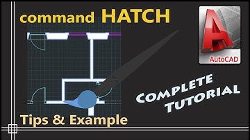 Autocad - Hatch command (Complete Tutorial!)