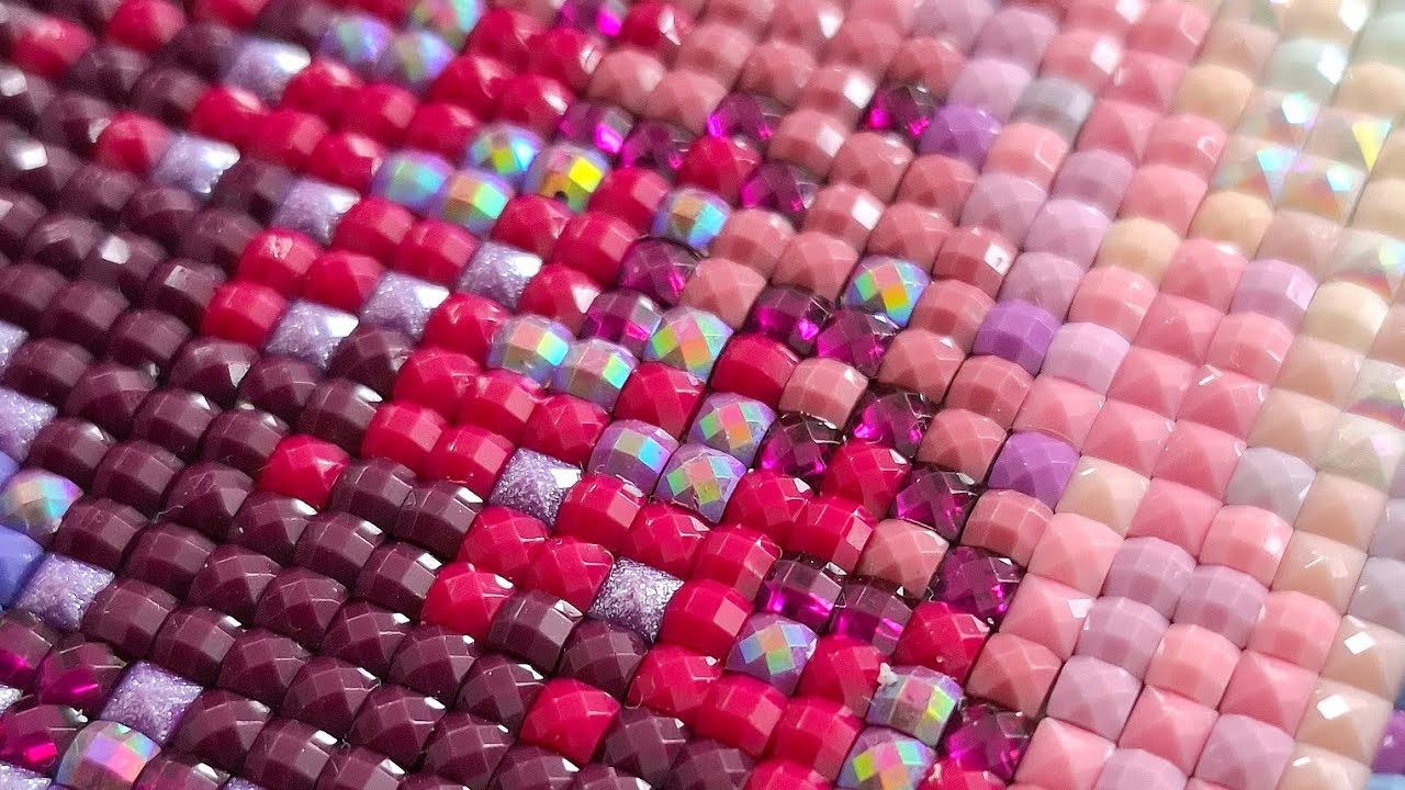 Relaxing and Satisfying ASMR Diamond Painting - No Talking - Real Time - DiaPop