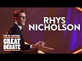 Rhys Nicholson - 2017 Annual Great Debate
