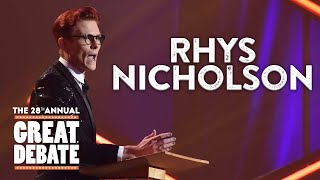 Rhys Nicholson  2017 Annual Great Debate