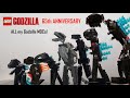 All my lego Godzilla MOCs ever created! | Godzilla 65th anniversary special