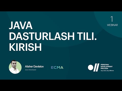 Video: Java Dasturlarini Qanday Sozlash