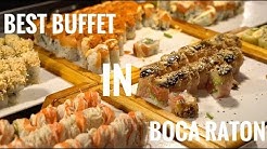 Best Buffet in Boca Raton!! Ichiyami (Food Friday) 