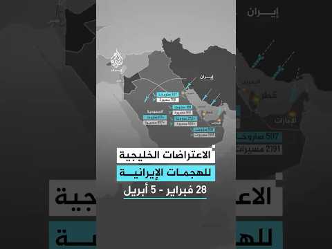 ما حصيلة الاعتراضات الخليجية حتى 5 أبريل؟