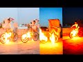 best cycle stunt || sahilstuntछत के ऊपर कैसे ट्रस्ट?