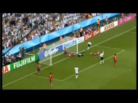 The 10 Top scorers in the history of football World Cup. Song : 1 Goal by YouTube user DeStorm. Note : If some players have the same amount of goals , the one with the better rate is ranked above.