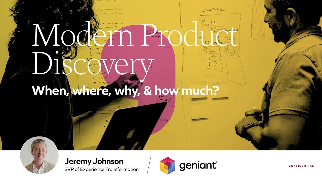 Modern Product Discovery: When, where, why, and how much?