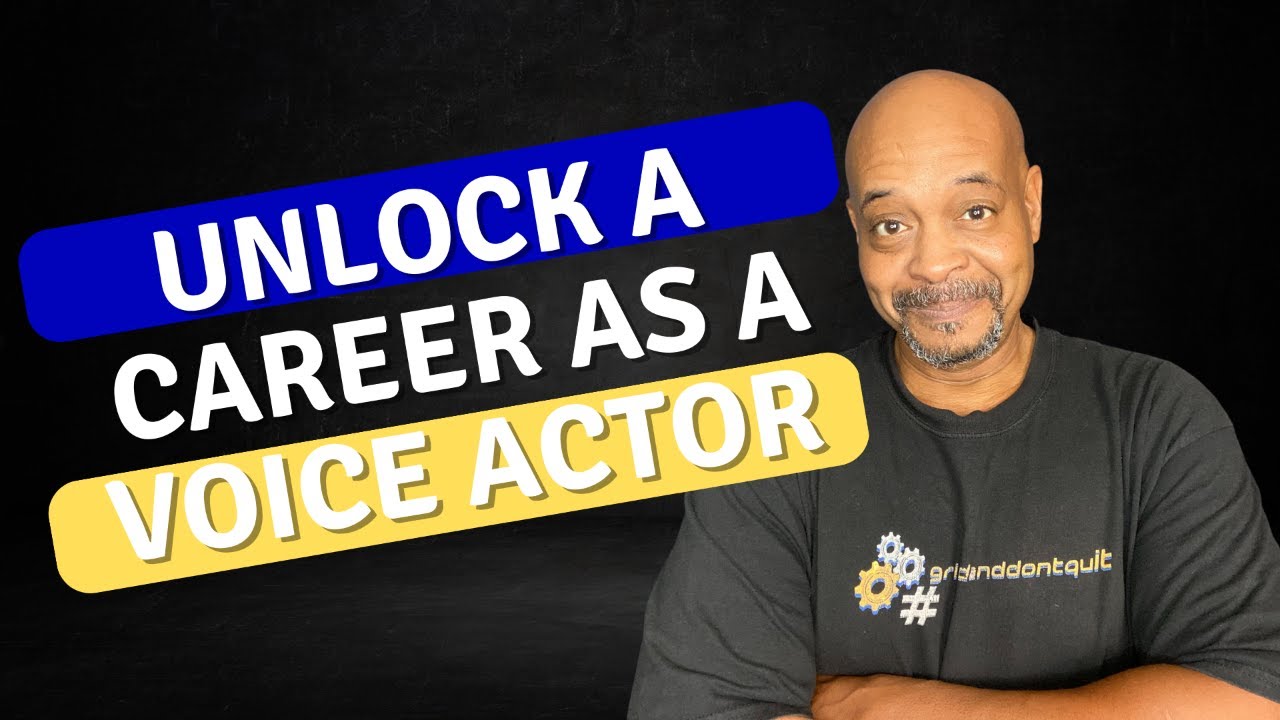 Uncovering the Keys to Unlocking a Career as a Voice Actor - YouTube