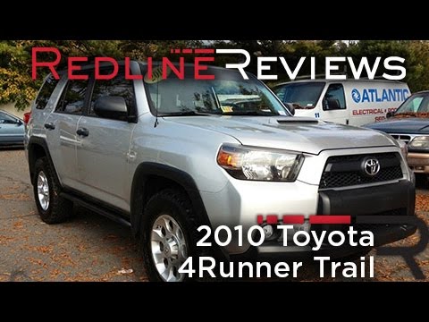 2010 Toyota 4Runner Trail Review, Walkaround, Exhaust, Test Drive